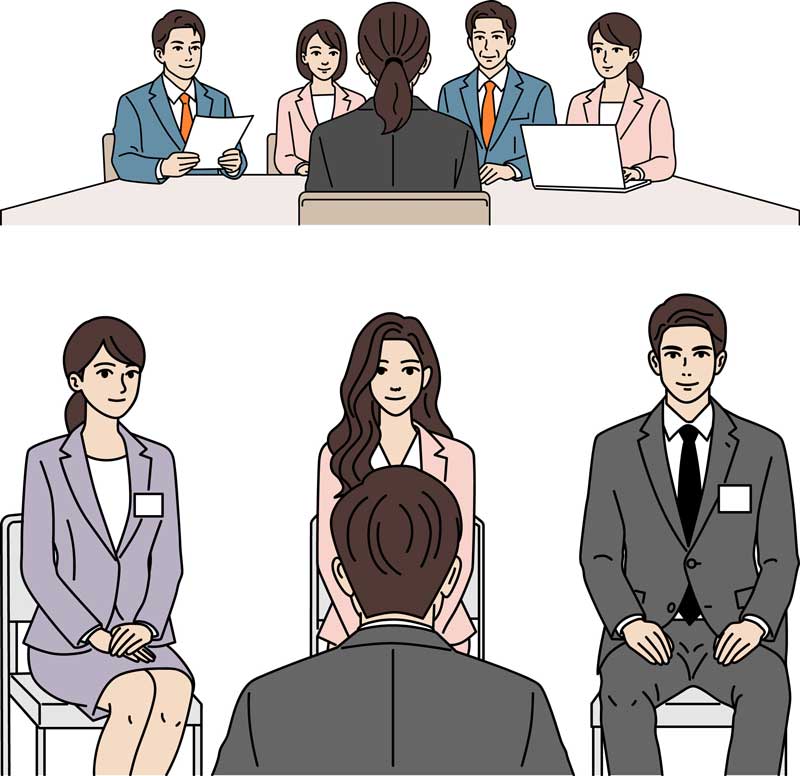 면접 일러스트 무료 SVG 파일 공유